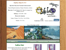 Tablet Screenshot of luigatour.com